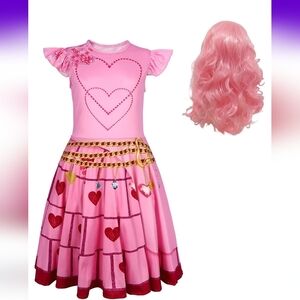 Disney Descendants Rise Of Red Bridget Pink Costume Small